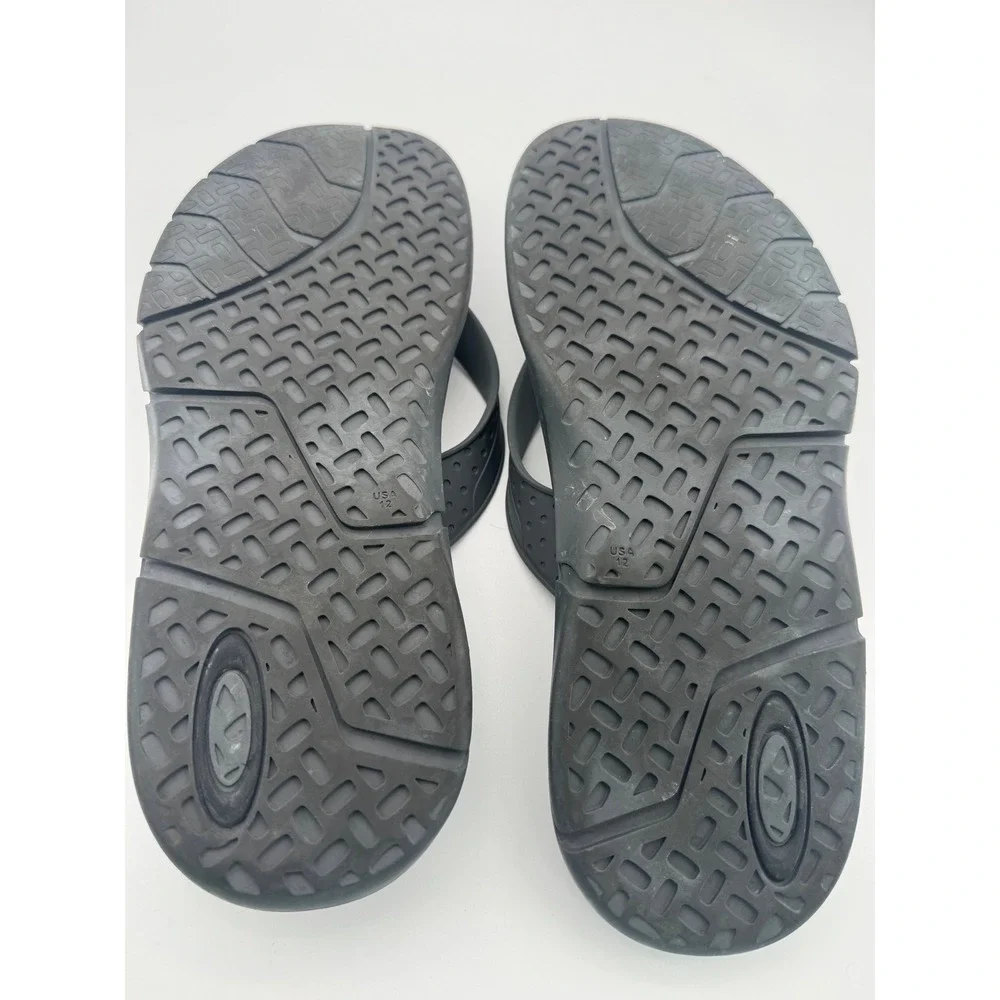 Oakley Flip Flops Black Men's US 12 Thong‎ Sandals Comfort Casual